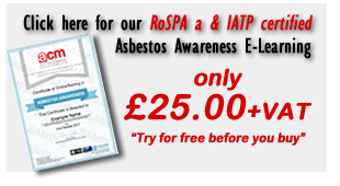 Online Asbestos AwarenessTraining link